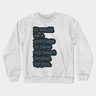 the fault in our stars Crewneck Sweatshirt